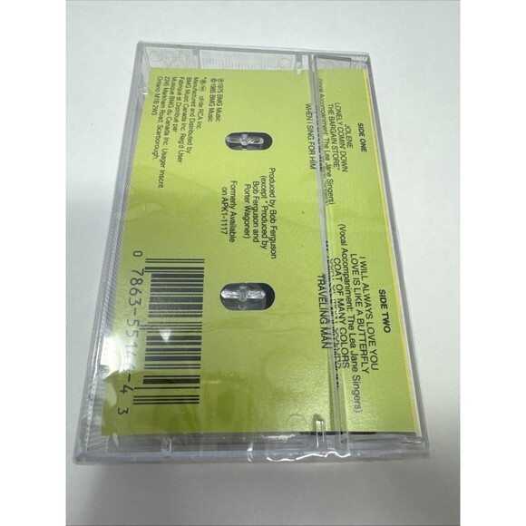 NEW The Best of Dolly Parton [1975] by Dolly Parton Cassette RARE GREEN LABEL - Picture 4 of 4